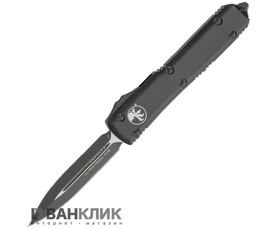 Нож Microtech Ultratech Double Edge Black Blade Tactical 122-1T