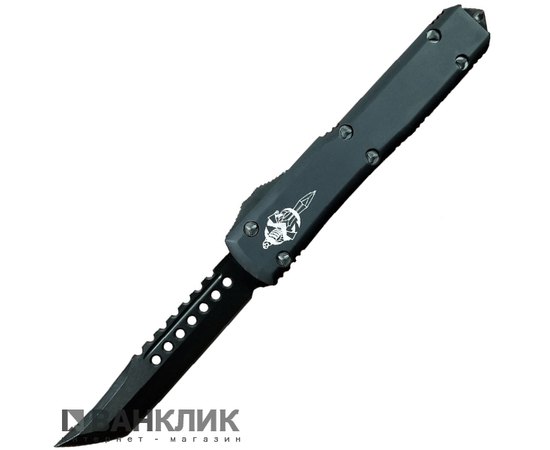 Нож Microtech Ultratech Hellhound DLC Tactical Signature Serie 119-1DLCTS