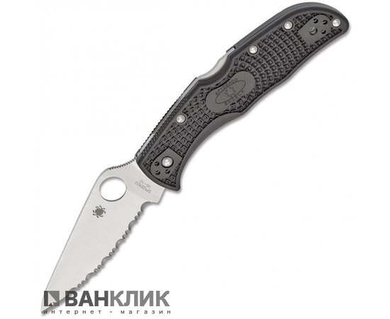 Нож Spyderco Endela, серрейтор (C243SBK)