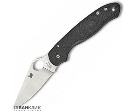 Нож Spyderco Para 3 Black Blade, FRN, серрейтор (С223SBBK), Цвет : Black