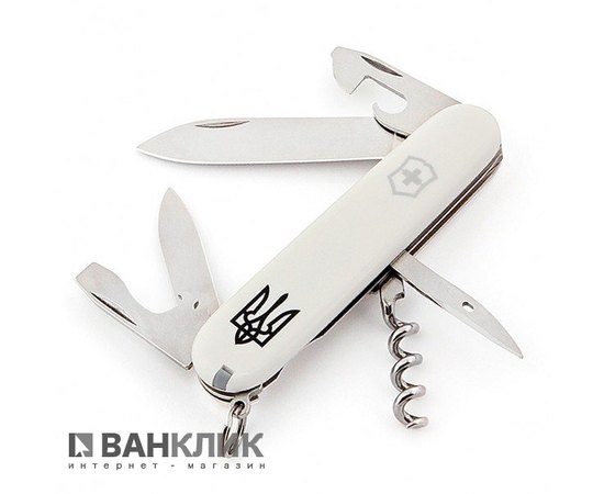 Нож Victorinox Swiss Army Spartan Тризуб белый 1.3603.7R1