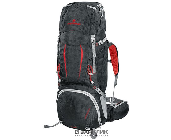 Рюкзак Ferrino Overland 50+10 Black/Red 922870