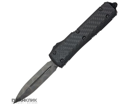 Ніж Microtech Ultratech Double Edge Damascus CF 122-16CFS