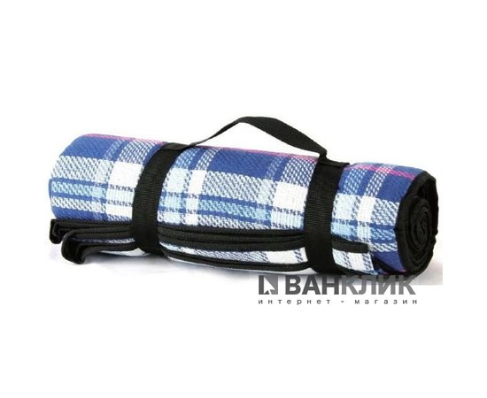 Пикниковый коврик KingCamp Picnic blanket blue checkers KG3710P