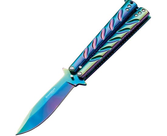 Ніж-метелик (балісонг) Boker Balisong Rainbow 06EX401