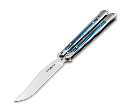 Ніж-метелик (балісонг) Boker Magnum Balisong Blue 06EX406