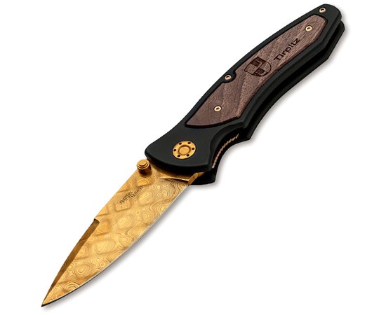 Ніж Boker Tirpitz Damascus Gold 110194DAM