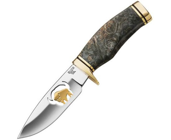 Нож Buck Burlwood Brass & Gold Vanguard® 192BWSLE2