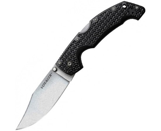 Ніж Cold Steel Voyager Large Clip Point чорний (CS-29ACZ)