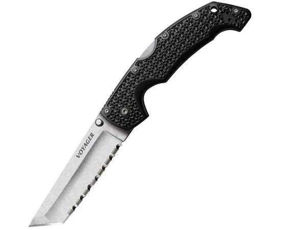 Нож Cold Steel Voyager Large Tanto Point Serrated (29TLCTS)