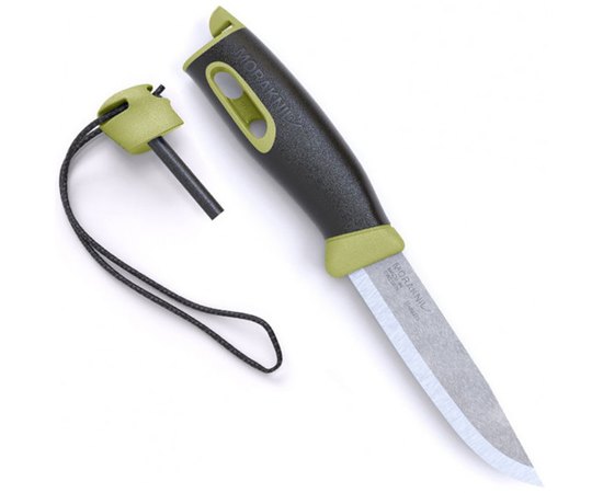 Ніж туристичний Morakniv Companion Spark зелений 13570