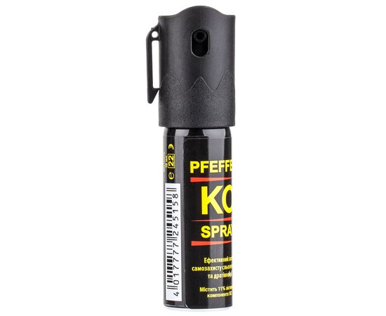 Газовый баллончик Klever Pepper KO Spray 15 мл 24423, Объём: 15 мл