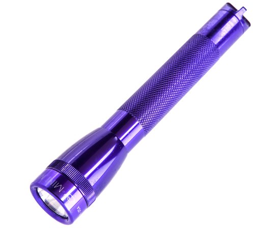 Фонарь Mini Maglite AA (пурпурный), полипропиленовый поясной чехол и 2 батарейки (M2A98HR)