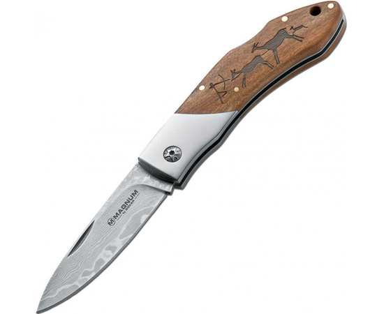 Нож Boker Magnum Caveman Damast 01RY818DAM