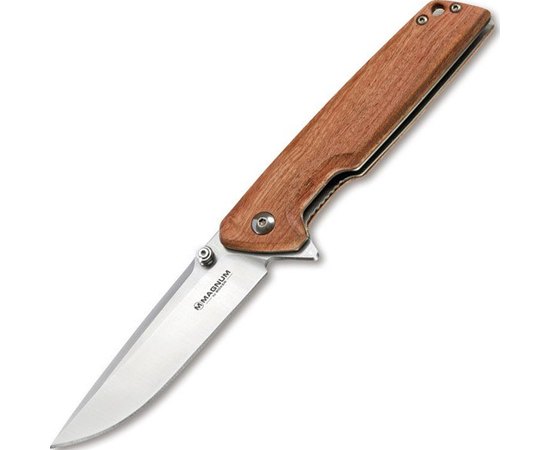 Ніж Boker Magnum Straight Brother Wood 01MB723