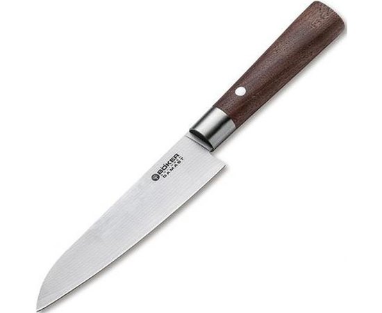 Нож кухонный Boker Damascus Walnut Santoku 130470DAM