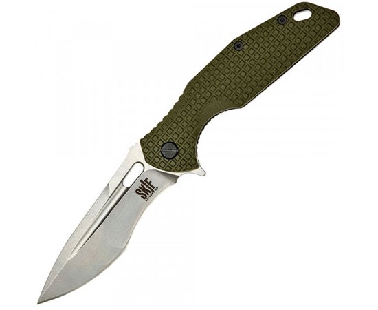 Ніж туристичний SKIF Defender II SW olive 423SEG, Колір: Olive