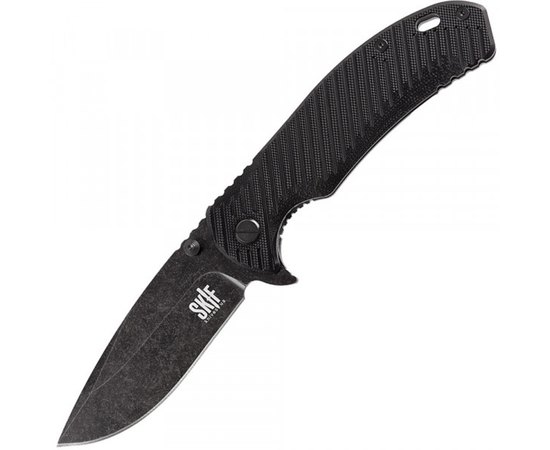 Ніж туристичний SKIF Sturdy II BSW black 420SEB, Колір: Black