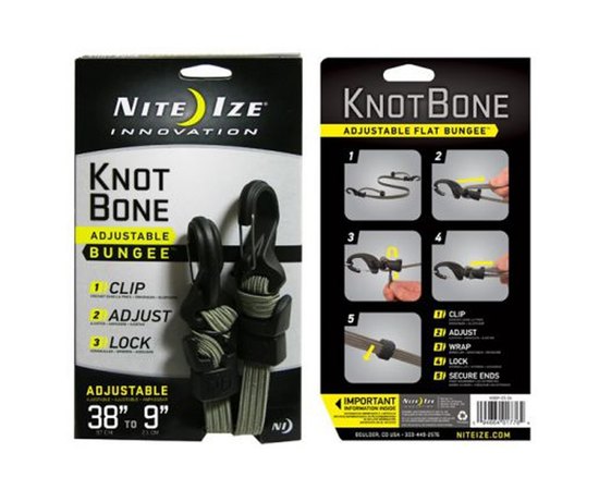 Карабін вузловий Nite Ize KnotboneNodal Flat NI738 (4823082709847)