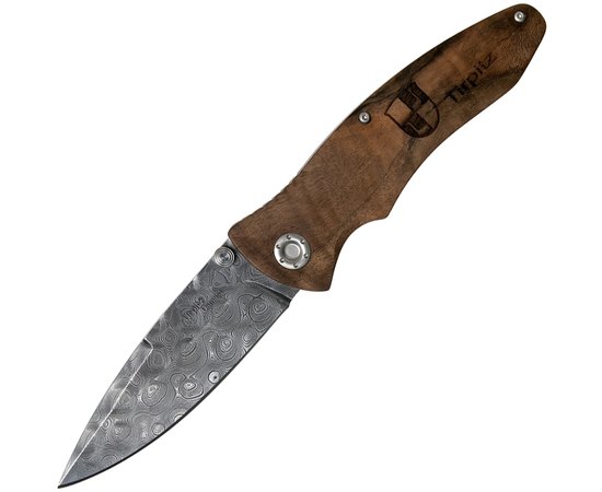 Ніж Boker Tirpitz-Damascus Wood 110192DAM