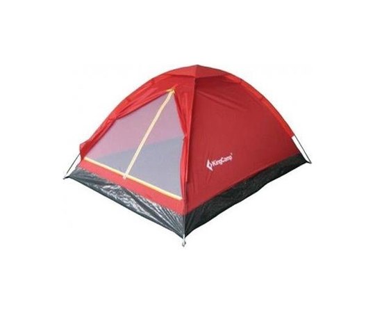 Палатка KingCamp Monodome 3 Red KT3010, Цвет: Красный