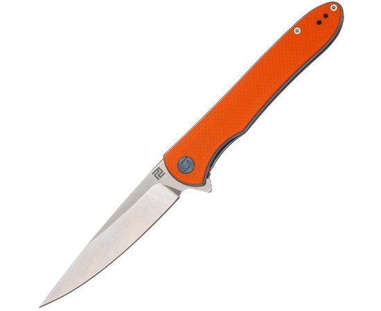 Ніж Artisan Shark Small orange (1707PS-OEF), Колір: Помаранчевий, Марка сталі: D2, Матеріал рукояті: Склотекстоліт (G10)