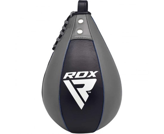 Пневмогруша боксерская RDX Leather Pro Blue M без крепления (2545_40263), Размер: M