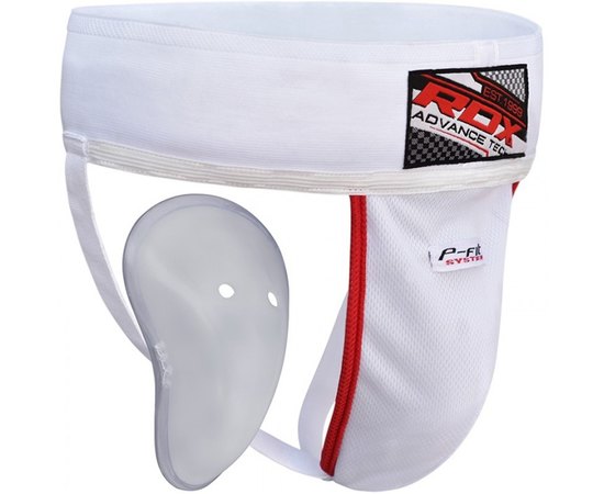 Защита паха RDX H1 Supporter White Plus M (119_10701), Размер: M