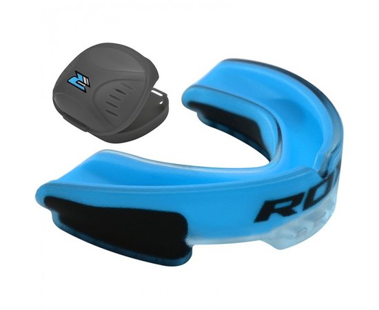 Капа для бокса RDX GEL 3D Elite Blue (754_10608), Цвет: Синий