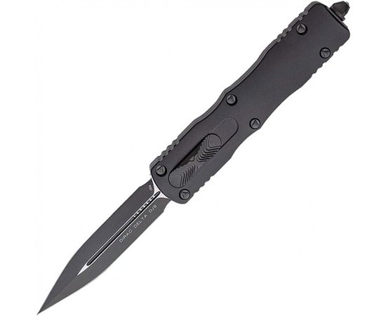 Нож Microtech Dirac Delta Double Edge Black Blade Tactical 227-1T