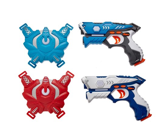 Набір лазерної зброї Canhui Toys Laser Guns CSTAR-23 (2 пістолети + 2 жилета) (BB8823F)