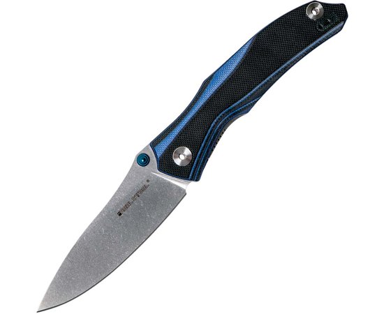 Ніж Real Steel E802 Horus Black / Blue (7432)