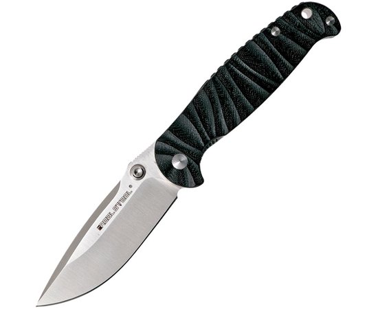 Ніж Real Steel H6 Grooved Black (7785)