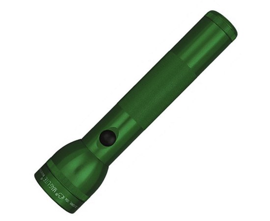 Ліхтар Maglite 2D (темно-зелений) в картонній коробці (S2D395R)