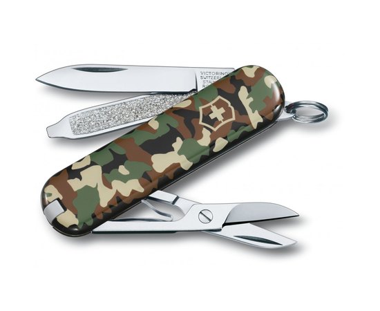 Багатофункціональний ніж Victorinox Classic SD 0.6223.94, Колір: Камуфляж