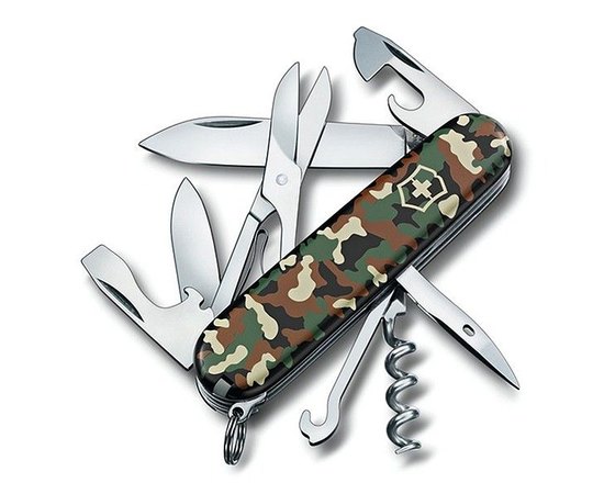 Нож Victorinox Climber 1.3703.94, Цвет : Камуфляж