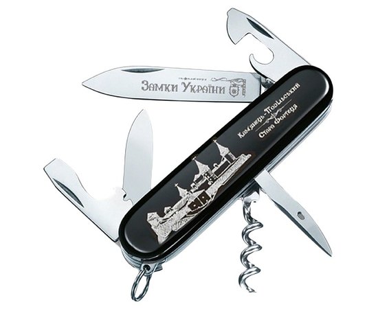 Нож Victorinox Spartan Castle 1.3603.3R20, Цвет : Castle, Марка стали: Нержавеющая сталь, Материал рукояти: Нейлон