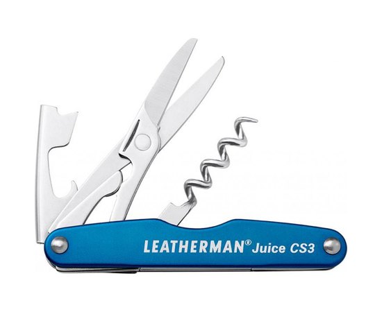 Мультитул Leatherman Juice CS3 - COLUMBIA BLUE 832370, Колір: Blue