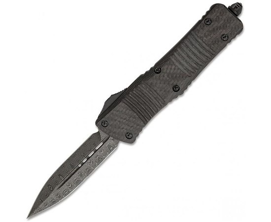 Ніж Microtech Combat Troodon Doble Edge Damascus Signature Series 142-16CFS