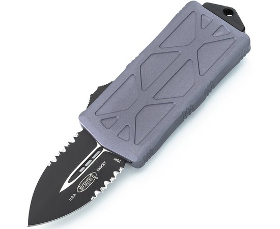 Нож Microtech Exocet Black Blade DS gray 157-2GY