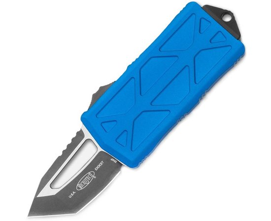 Нож Microtech Exocet Tanto Black Blade blue 158-1BL