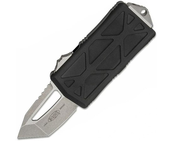 Нож Microtech Exocet Tanto Point Stonewash black 158-10