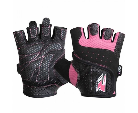 Перчатки для фитнеса женские RDX Pink L (350_20108)