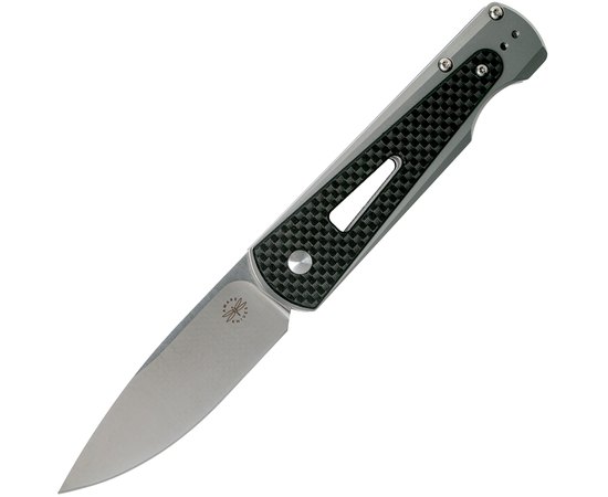 Ніж Amare Knives "Paragon" carbon 201811, Марка сталі: Bohler N690, Матеріал рукояті: Carbon fiber