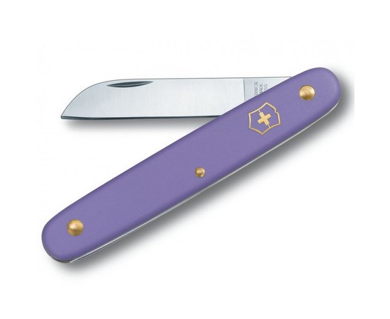 Садовый нож Victorinox Floral 3.9050.22B1, Цвет : Фиолетовый