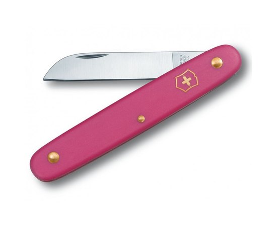 Садовый нож Victorinox Floral 3.9050.53B1, Цвет : Розовый