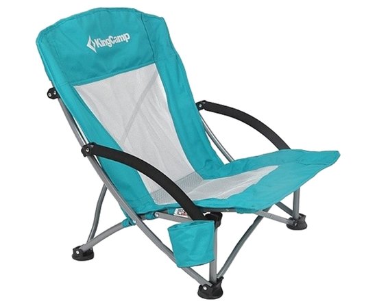 Шезлонг KingCamp Beach chair Cyan KC3841