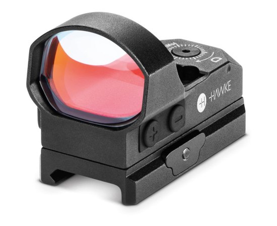 Коллиматорный прицел Hawke Reflex Sight Red Dot Sight, Weaver Rail, сетка 3 MOA Dot, Wide View (12144)