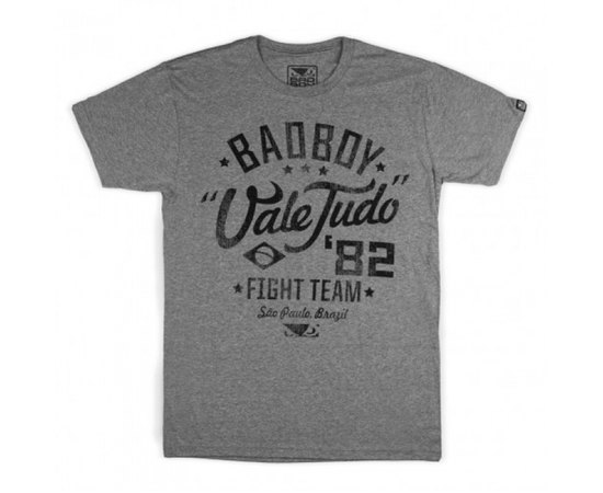 Футболка Bad Boy Vale Tudo Grey/Black 2XL (1302_210414), Размер: 2XL