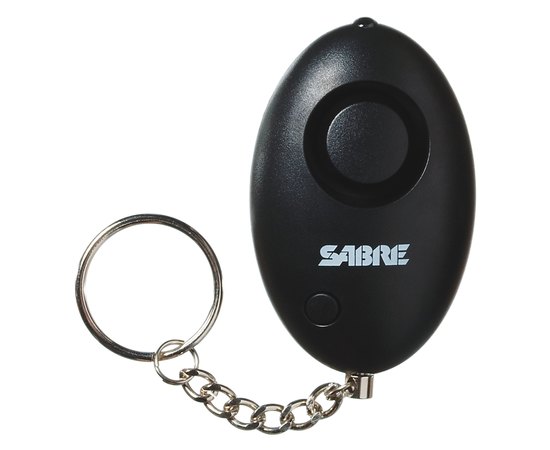 Персональная сигнализация Sabre 110 dB, с брелоком и фонарем (PA-MPALL)